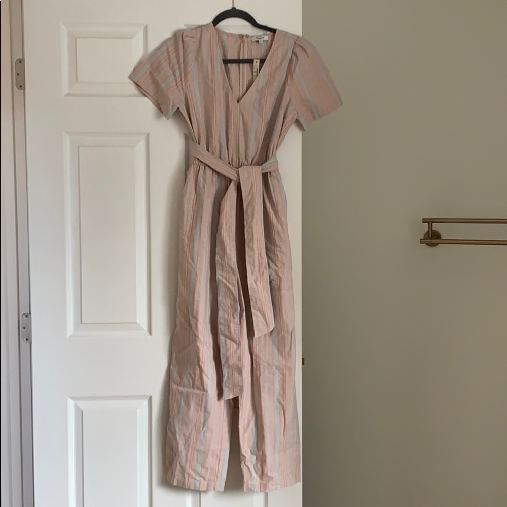 Madewell Striped Jumpsuit - Picture 4 of 8